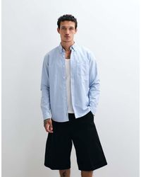 Carhartt - Long Sleeve Logo Oxford Shirt - Lyst