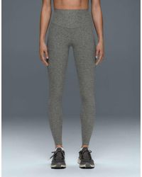 Oysho - Comfortlux High-Waisted Ankle-Length Heathered Leggings - Lyst