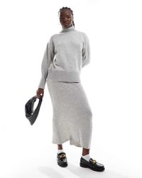 ASOS - Gebreide Maxirok - Lyst