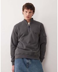 Barbour - Galloway Relaxed Half Zip Sweatshirt - Lyst