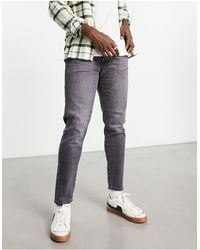 SELECTED - – toby – schmal zulaufende jeans mit schmalem schnitt - Lyst