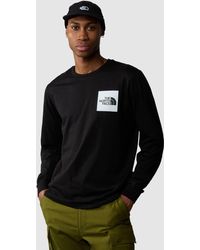 The North Face - T-shirt sottile a maniche lunghe tnf - Lyst