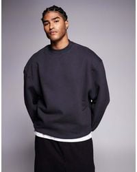 ASOS - Premium Heavyweight Oversized Sweatshirt 400gsm - Lyst