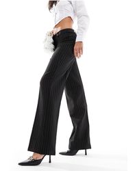 Pimkie - Tailored Wide Leg Trousers - Lyst