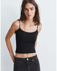 Pull&Bear - Adjustable Thin Strap Top - Lyst
