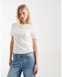 ONLY - – oberteil aus pointelle - Lyst