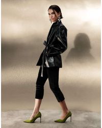 TOPSHOP - Capribroek Van Fluweel - Lyst