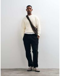 ASOS - Premium Heavyweight 400gsm Straight Leg jogger - Lyst