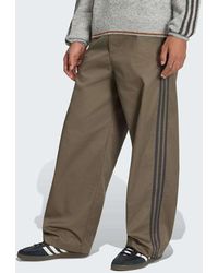 adidas Originals - 3 Stripes Pleated Pants - Lyst