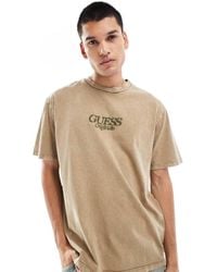 Guess - Originals Logo Script T-shirt - Lyst