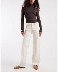 ONLY - Judy Low Rise Wide Leg Jeans - Lyst