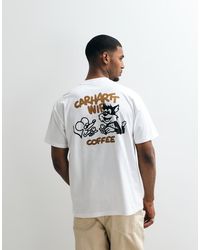 Carhartt - Coffee Break Back Print T-Shirt - Lyst