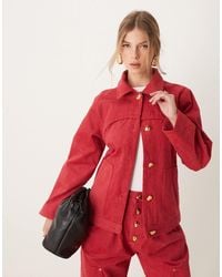 Ghospell - Denim Drill Jacket Co-ord - Lyst