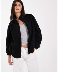 Noisy May - Zip Through Fleece - Lyst