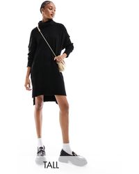 Brave Soul - Ming Knitted Roll Neck Sweater Dress - Lyst