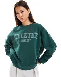 Superdry - – athletic essentials – lässig geschnittenes sweatshirt - Lyst