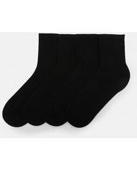 Pull&Bear - Pack Of 4 Fine Socks - Lyst
