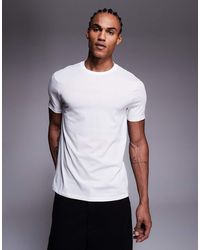 ARMANI EXCHANGE - Central Logo T-Shirt - Lyst
