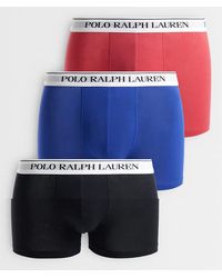 Polo Ralph Lauren - 3 Pack Logo Waistband Trunks - Lyst
