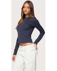 Edikted - Kiyan Long Sleeve T Shirt - Lyst