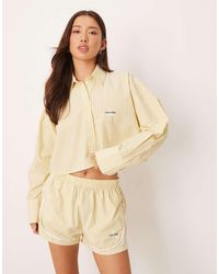 Calvin Klein - Poplin Track Shorts - Lyst