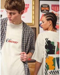 ASOS - Oversized T-Shirt Met Disney Mickey Mouse-Print - Lyst