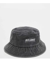 Reclaimed (vintage) - Cappello Da Pescatore Con Logo - Lyst
