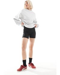 PUMA - Essential High Waisted 5'' legging Shorts - Lyst