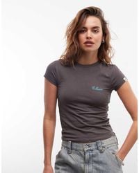 Collusion - Embroidery Logo Baby Tee - Lyst