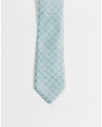 ASOS - Floral Geometric Tie - Lyst