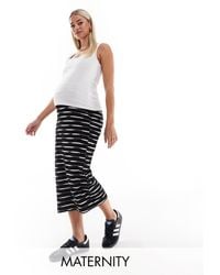 Mama.licious - Mamalicious Maternity Jersey Midi Skirt - Lyst
