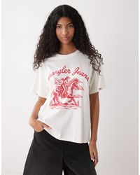 Wrangler - Girlfriend Tee - Lyst