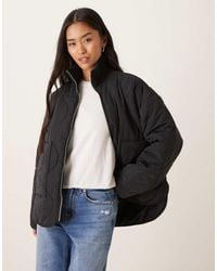 JJXX - Serena High Neck Quilted Jacket - Lyst