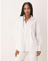 Jdy - Oversized Boyfriend Fit Shirt - Lyst