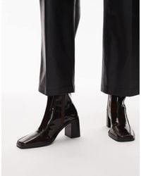 Tony Bianco - Dusty Block Heeled Ankle Boots - Lyst