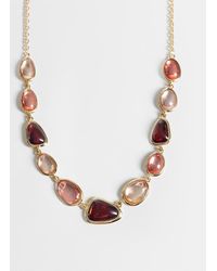Accessorize - Mixed Stone Collar Necklace - Lyst