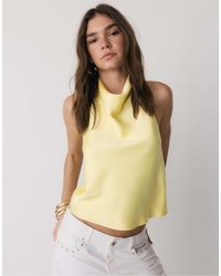 Stradivarius - – neckholder-oberteil - Lyst