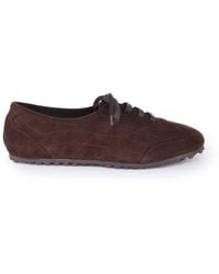 OFF THE HOOK - Luna Suede Casual Lace-Up Trainers - Lyst