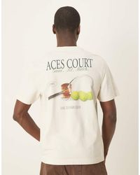 Abercrombie & Fitch - Tennis Back Print Classic T-shirt - Lyst