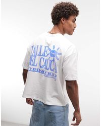 ASOS - Boxy Oversized T-Shirt With Text Graphic - Lyst