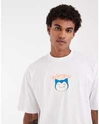 ASOS - Oversized Tee With Snorlax Pokemon Print - Lyst