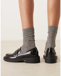 ASOS - Wide Fit Minerva Loafers - Lyst