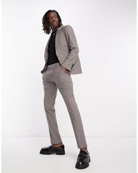 Twisted Tailor - Buscot - pantaloni da abito grigio visone - Lyst