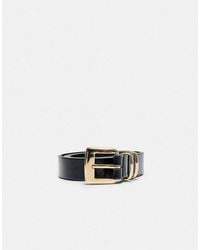 Stradivarius - Ceinture à boucle carrée e - Lyst