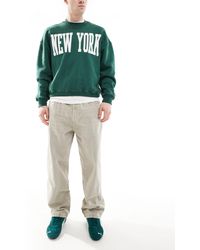 Pull&Bear - – weit geschnittene, verwaschene jeans - Lyst