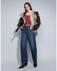 ASOS - High Waisted Barrel Leg Jeans - Lyst