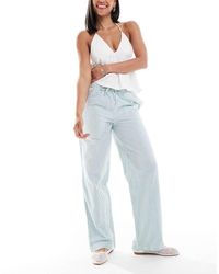 Superdry - Cotton Stripe Elasticated Trousers - Lyst