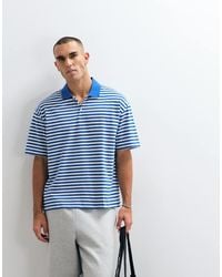 ASOS - Heavyweight Oversized Polo - Lyst