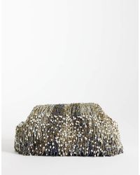 ASOS - Premium Embellished Tassels Frame Clutch Bag - Lyst