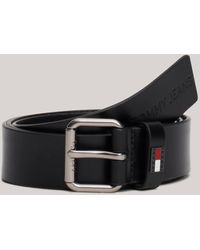 Tommy Hilfiger - Ledergürtel Mit Rollschnalle - Lyst